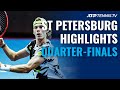 Shapovalov & Rublev Set Semi-Final Clash | St Petersburg 2020 Quarter-Final Highlights