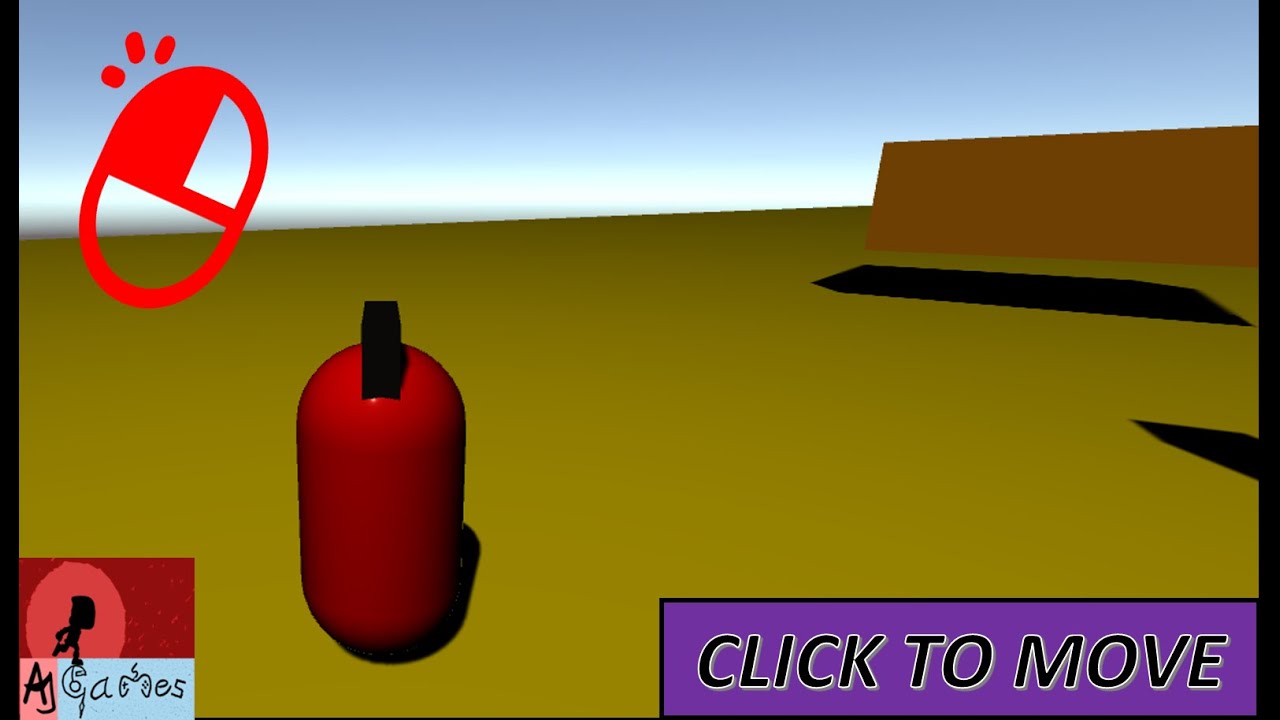 Unity Tutorial 6 - Click To Move - YouTube