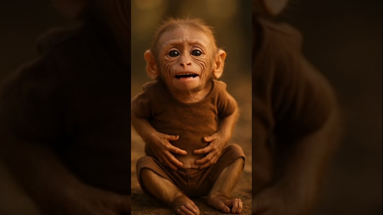 Hungry Monkey Steals Food | Emotional Monkey Story 🐒 ||