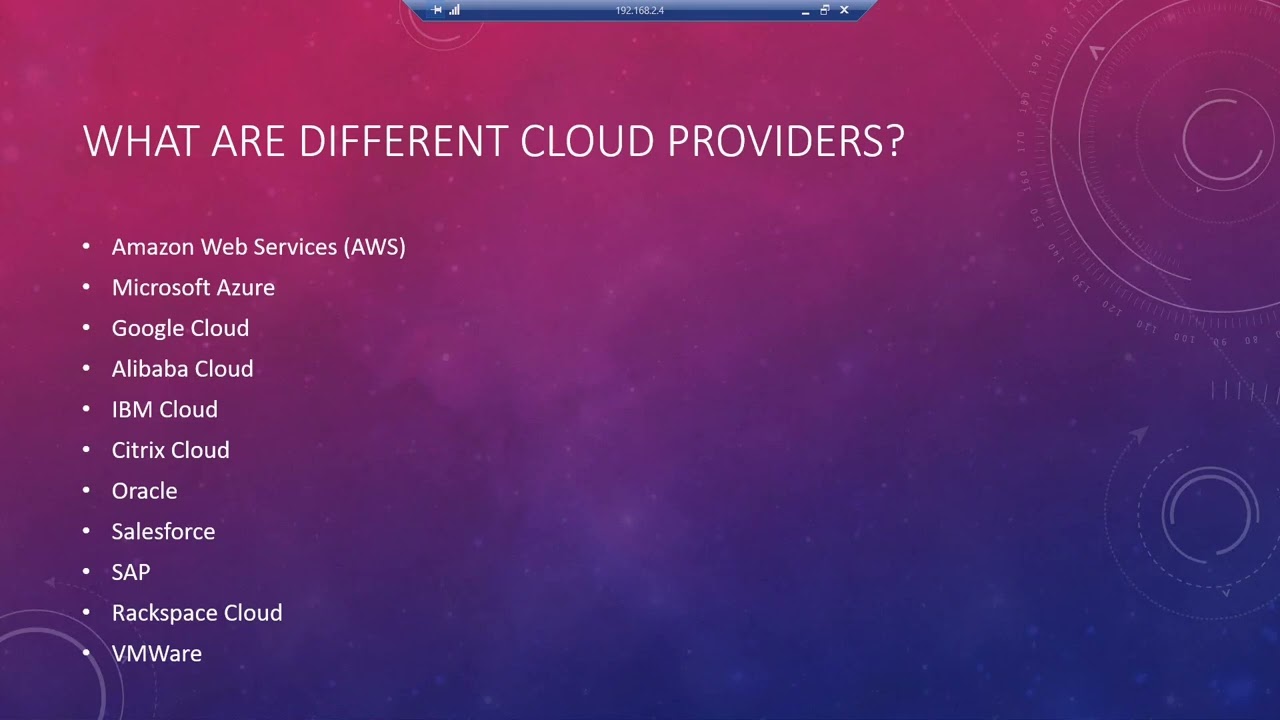 Different Cloud Providers | Citrix Cloud Course |