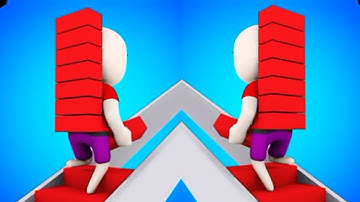 Bridge Race Android & iOS All levels 5 Gameplay Walkthrough Part 1