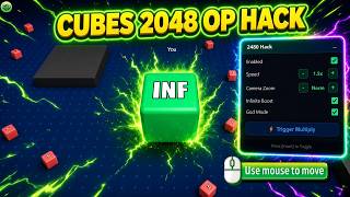 🎮 Cubes 2048 OP hack(inf level, inf speed ect)