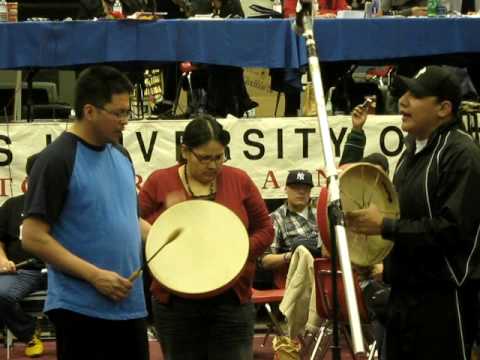 Regina Powwow Handrum Contest 2010 Red Bull sing- Dream Girl