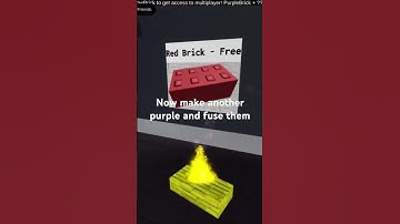 How to make rainbow brick in brick labs #roblox @Bellazeraa because you don’t have Roblox