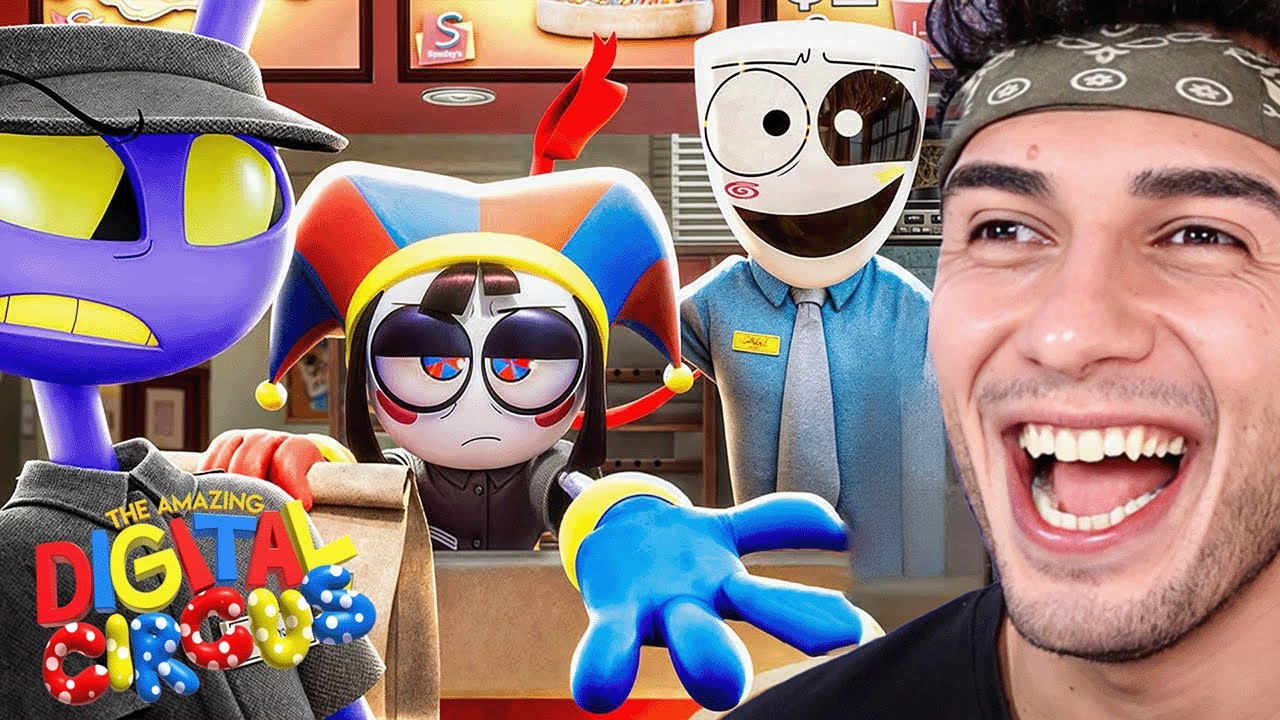 FAST FOOD MACERASI! *İNANILMAZ DİJİTAL SİRK BÖLÜM 4 TEPKİ*