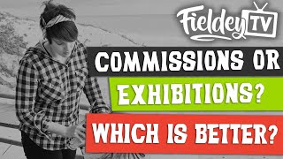 Commissions or art exhibitions - which is better for making money? | Artist Insider 10