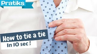Tips  How to Tie a Tie in 10 Seconds