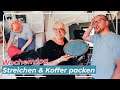 Vollgepackt: Streichen, Koffer packen, Haul &amp; mehr 😅 #vlog