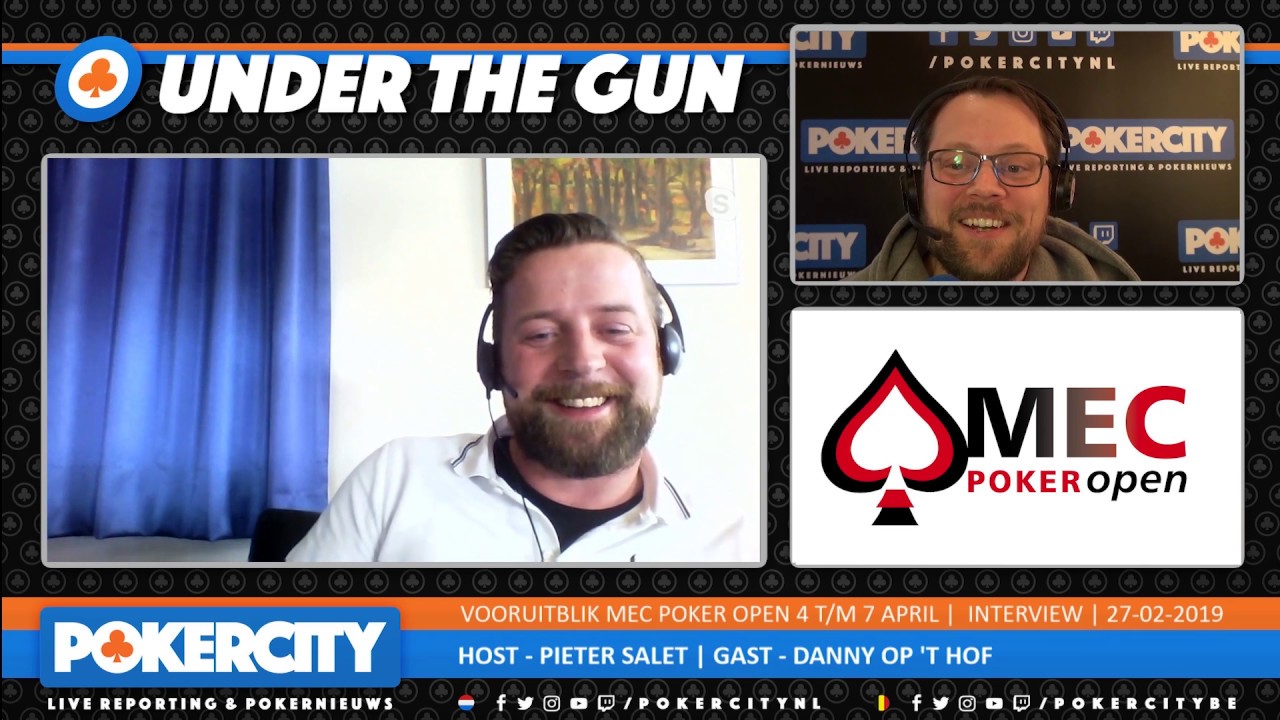 UNDER THE GUN | SEIZOEN 1 AFL 1 | DANNY OP 'T HOF - YouTube PokerCity