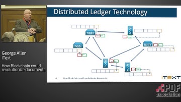 How blockchain could revolutionize documents | George Allen | iText