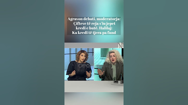 Agravon debati, moderatorja: Çifteve të reja s’iu jepet kredi e butë. Halilaj: Ka kredi të tjera...
