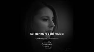 Şəfa Hüseynova - Səndən Sonra