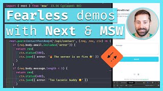 Fearless demos, controlled tests: Next.js & MSW tutorial