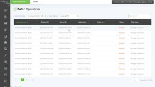 FlowWright - working with batch operations on workflow instances