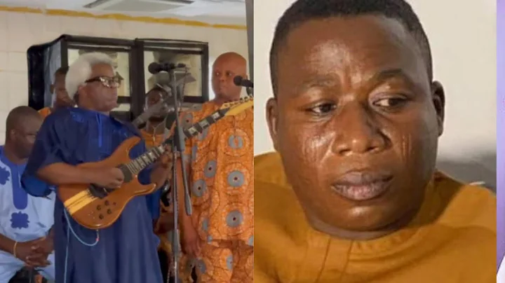 WATCH TOLU OBEY THE SON OF EBENEZER OBEY SINGS LIKE HIS FATHER AT SUNDAY IGBOHO'S MUM BURIAL