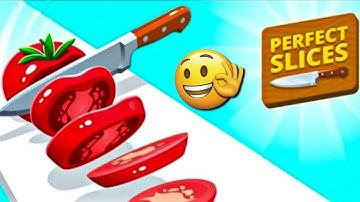 Perfect Slices Game Live Stream ! 1 To 999 Lv Full Gameplay #perfectslices #shorts