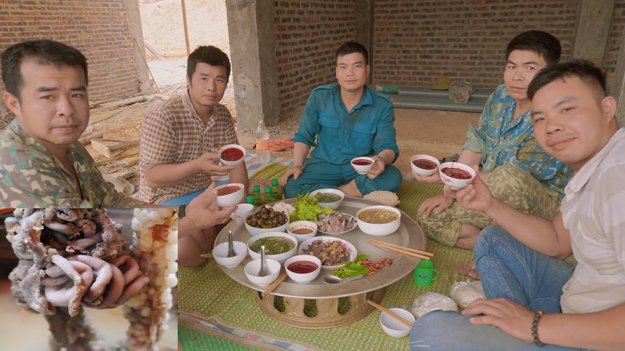 MÓN CANH PỊA DÊ TIẾT CANH DÊ TRÊN TÂY BẮC/Hoàng Việt Tây Bắc - YouTube