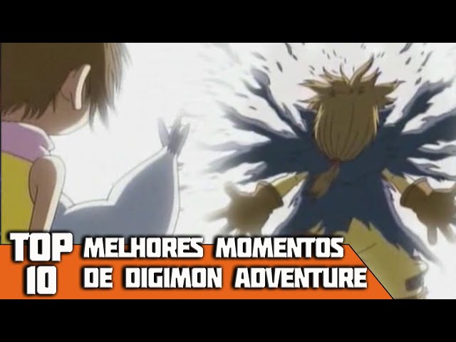 As 10 melhores Digievoluções de Digimon Adventure!