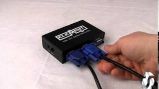 SIIG VGA and Audio to HDMI Converter Element HZ VGA Splitters intro 01