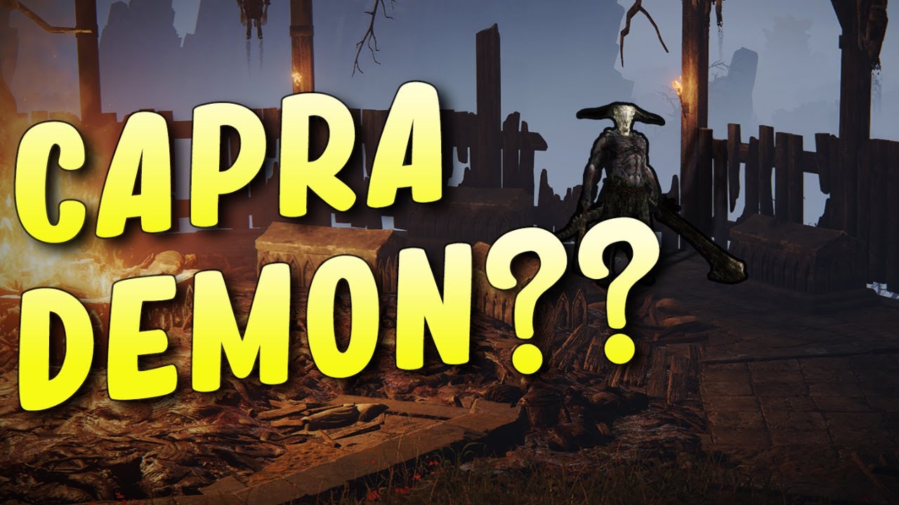 Capra Demon in Elden Ring?? YouTube