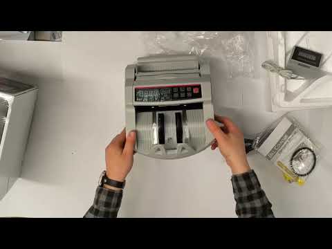 Лічильна машинка для купюр з перевіркою Bill Counter 2089/7089, видео 1