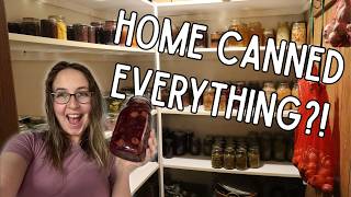 What’s Really in My “Cantry” || Spring 2026 Home Canning Tour + Tips