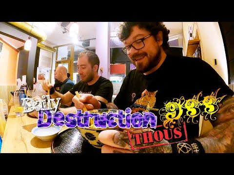 Daily Destruction Thousands 933 - Meltdown! Video Game Bar and Homemade Takoyaki with Doctor Lemur!