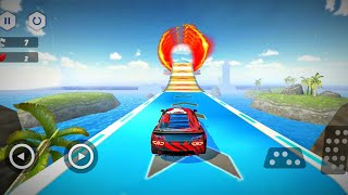 Mega Ramp Car Jumping 3D Car Stunt Game - Impossible Extreme Sports Car Game - Android GamePlay #5 screenshot 1
