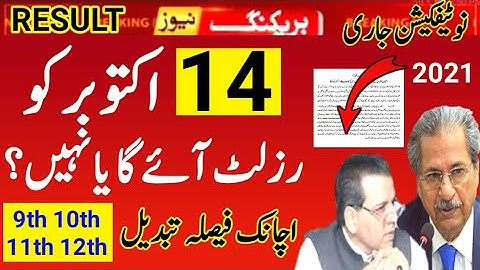 Latest News For Matric Inter Students 2021-12th class result 2021-10th class result 2021-result 2021