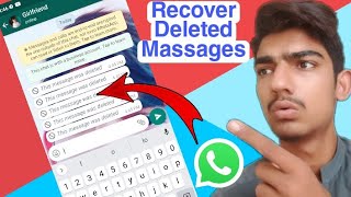 How to recover WhatsApp deleted messages . #DeletedMessages screenshot 3