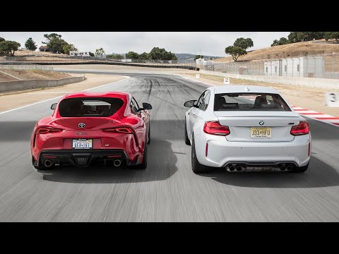 bmw-m2-competition-vs.-toyota-gr-supra-launch-edition—2019-bdc-hot-lap-matchup
