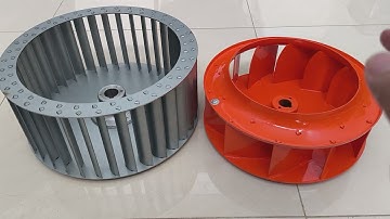 Cánh quạt ly tâm, cánh quạt lồng sóc 