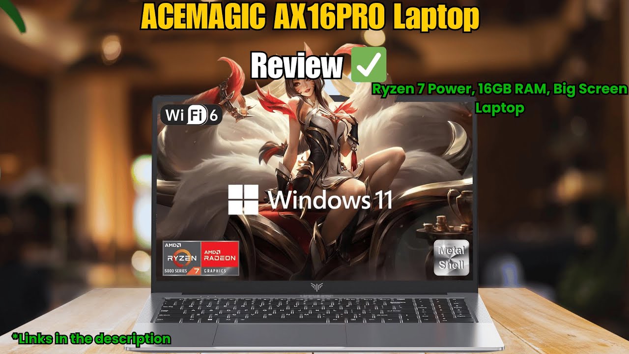 ACEMAGIC AX16PRO Review – Ryzen 7 Power, 16GB RAM, Big Screen Laptop ...