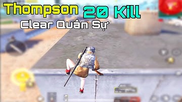 PUBG Mobile | One Man Squad - Chỉ Cầm Thompson Càn Quét Khu Quân Sự Map Sanhok