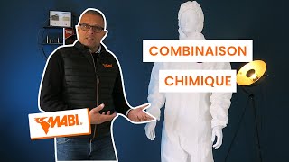 Vidéo: Combinaison chimique  cagoule type 5.6 M