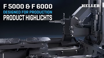 HELLER  5-Axis Machining Centres F 5000 & F 6000 – Designed for Production – Product Highlights