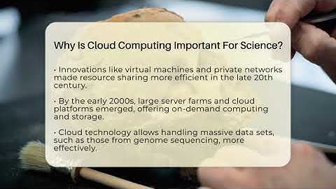 Why Is Cloud Computing Important For Science? - Science Through Time