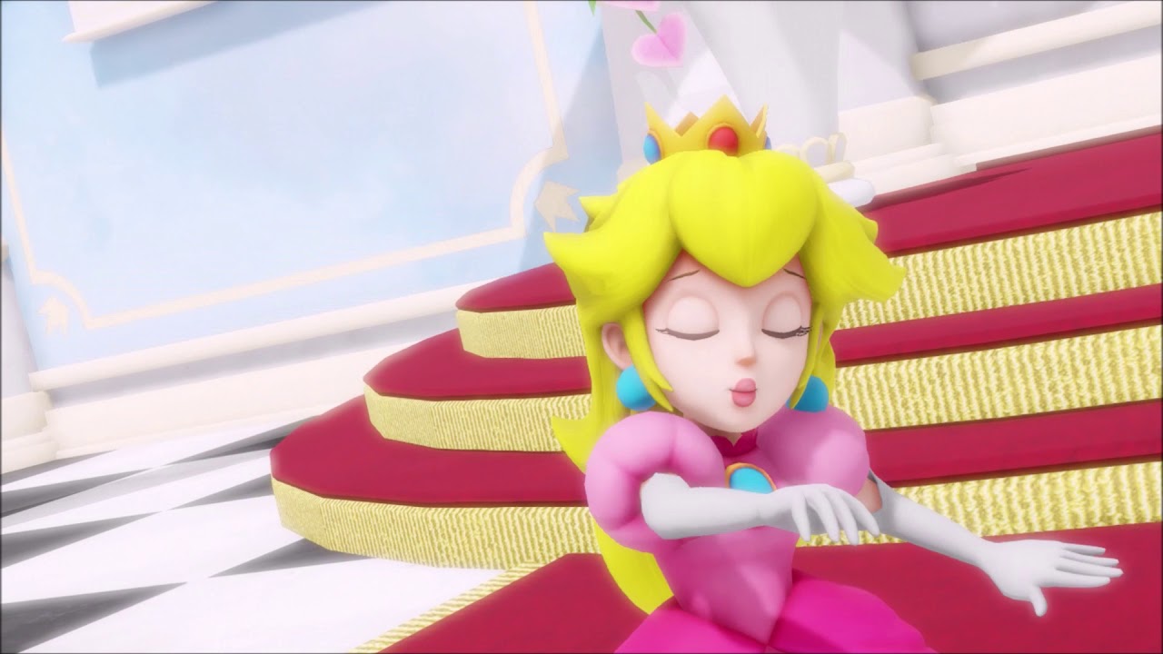 MMD Romeo and Cinderella (Princess Peach and Link)