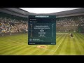 Wimbledon - R16 vs Ravi Sanampudi (1° set)