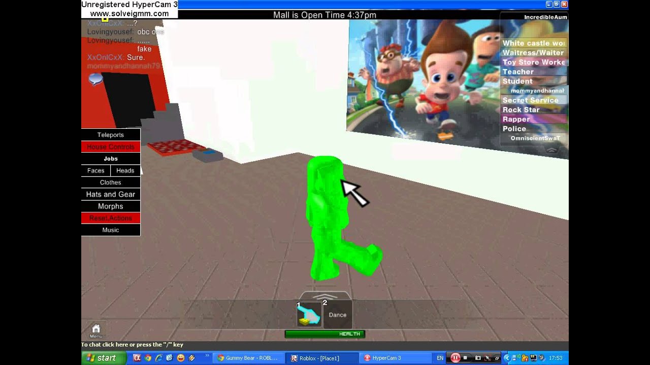 Gummy Bear Roblox Youtube - gummy bear roblox