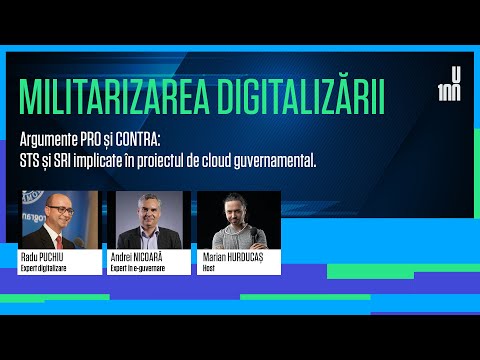 MILITARIZAREA DIGITALIZĂRII | Argumente PRO și CONTRA: STS & SRI în proiectul de cloud guvernamental