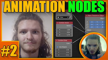 Blender 2.8 Animation Nodes For Beginners #2: Basic transforms tutorial