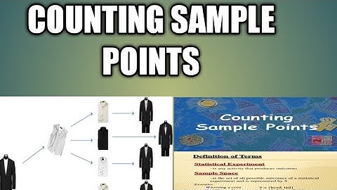 counting Sample points and counting principle
