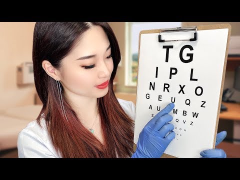 [ASMR] Sleep Inducing Eye Exam