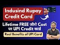 Indusind Rupay Credit Card | Indusind Bank Platinum Rupay Credit Card Benefits &amp; Apply Process