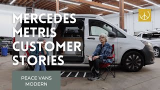 Mercedes Metris Camper Van Customer Story - Linda