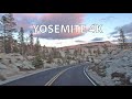 Yosemite National Park 4K - Scenic Drive - Mountain Pass