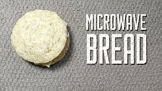 خبز كيتو بالميكرويف بمكونات متوفرة لوجبة فطار كيتو عيش يجنن