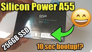 Silicon Power A55 256SSD review!