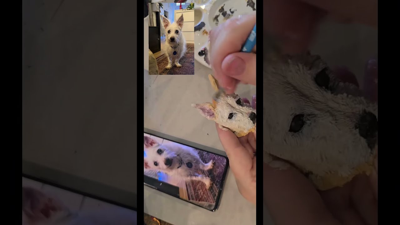 Turning My Zero Dog Into Clay Art ❤️ Emotional Pet Tribute 